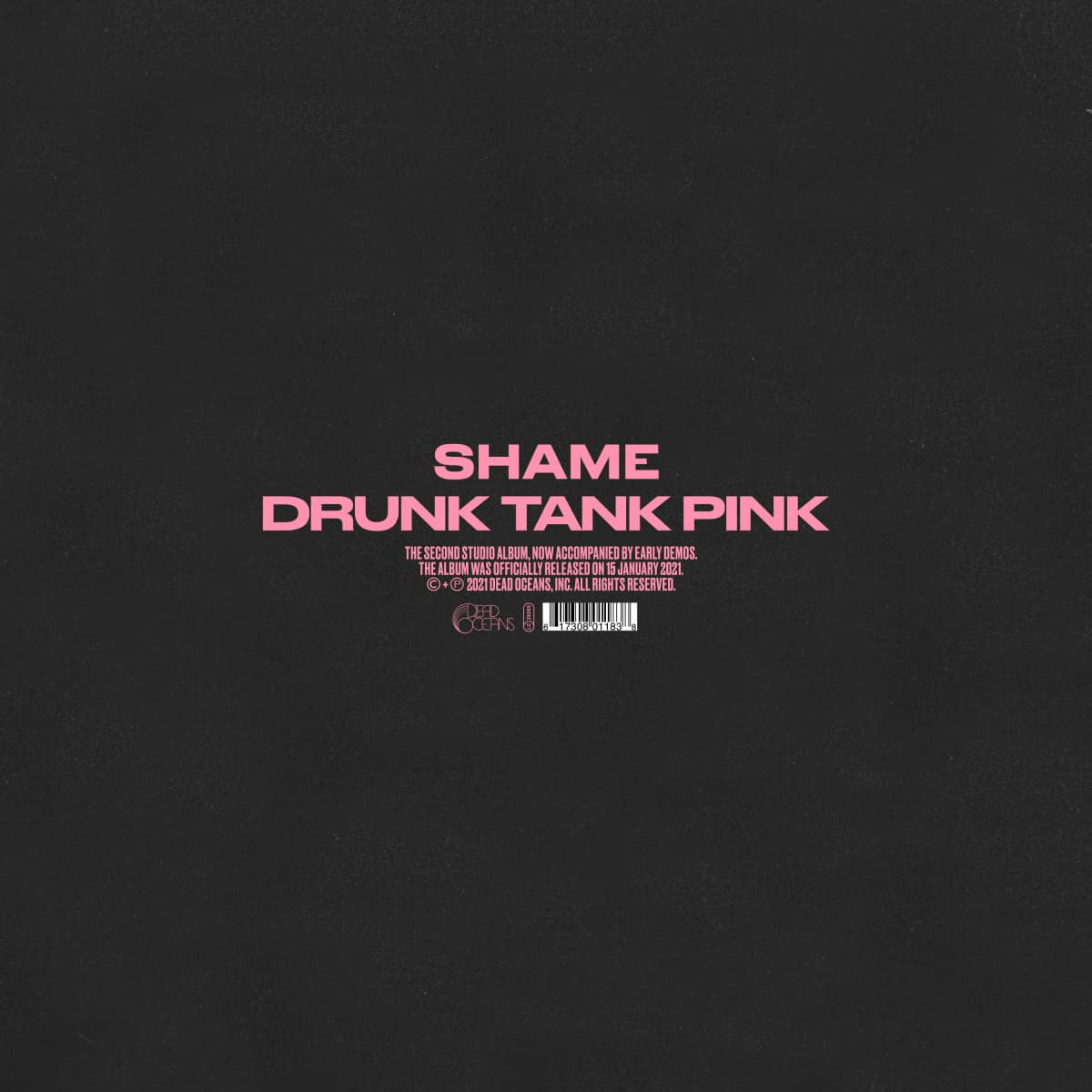 Shame - Drunk Tank Pink [2LP] [Deluxe Edition] [Crystal Clear Vinyl]