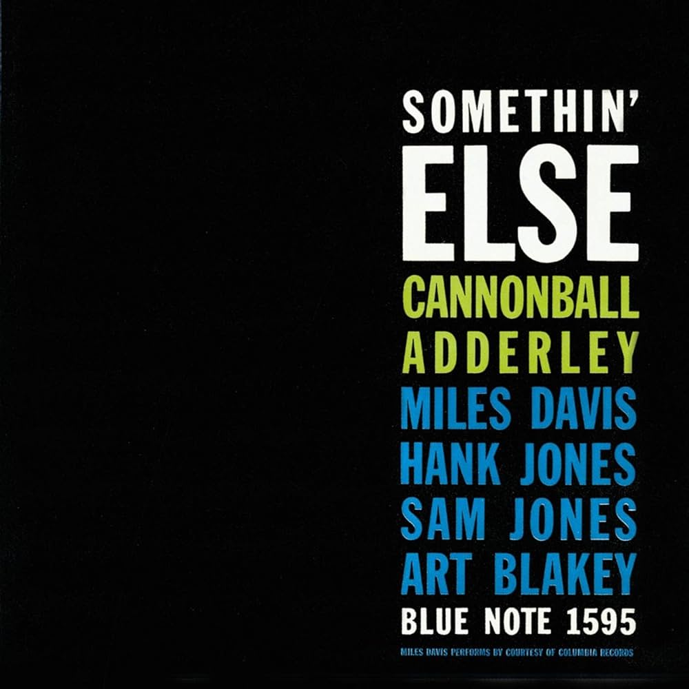 Cannonball Adderley - Somethin Else [Blue Vinyl]