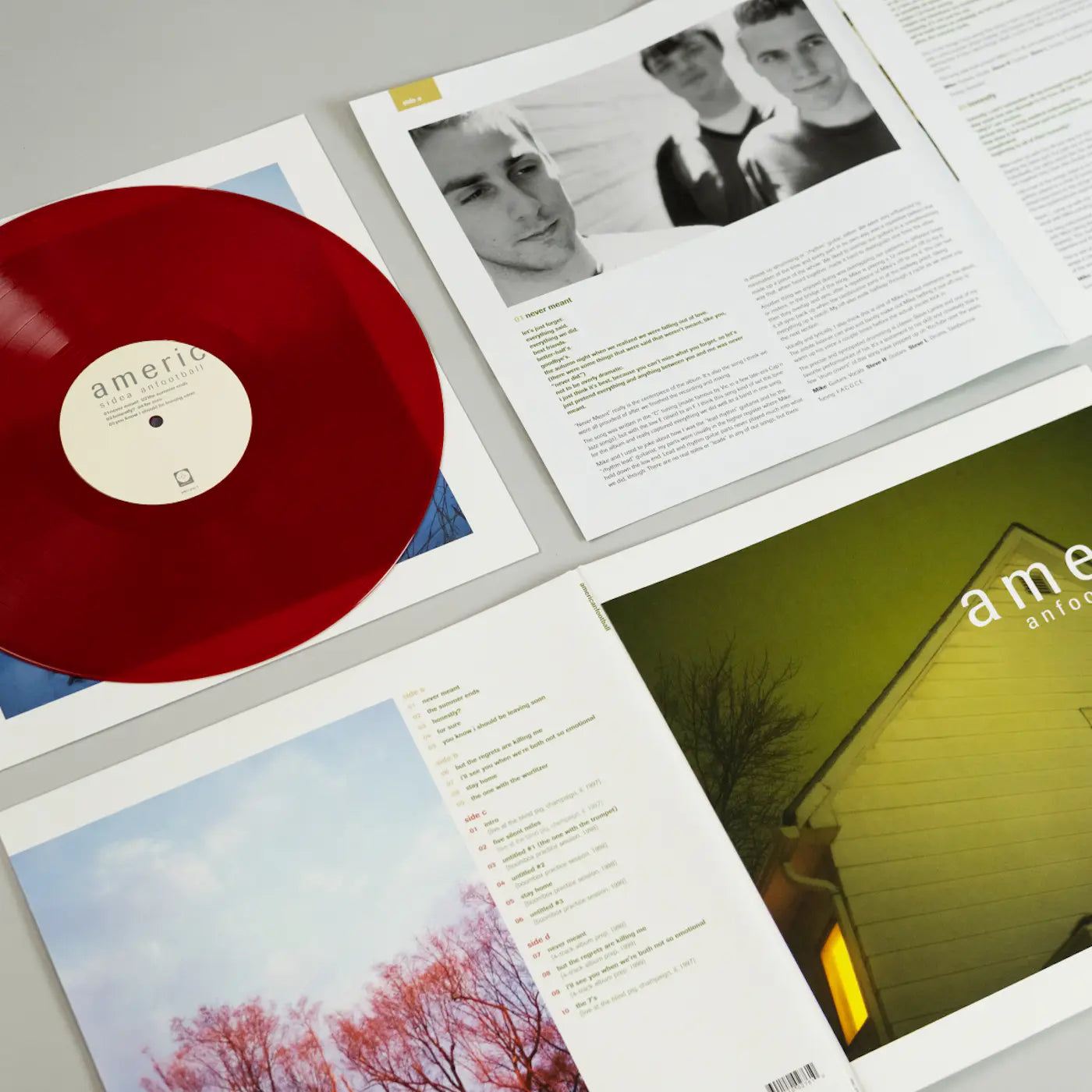 American Football - American Football [2LP] [Red Colored Vinyl] [Deluxe Edition]