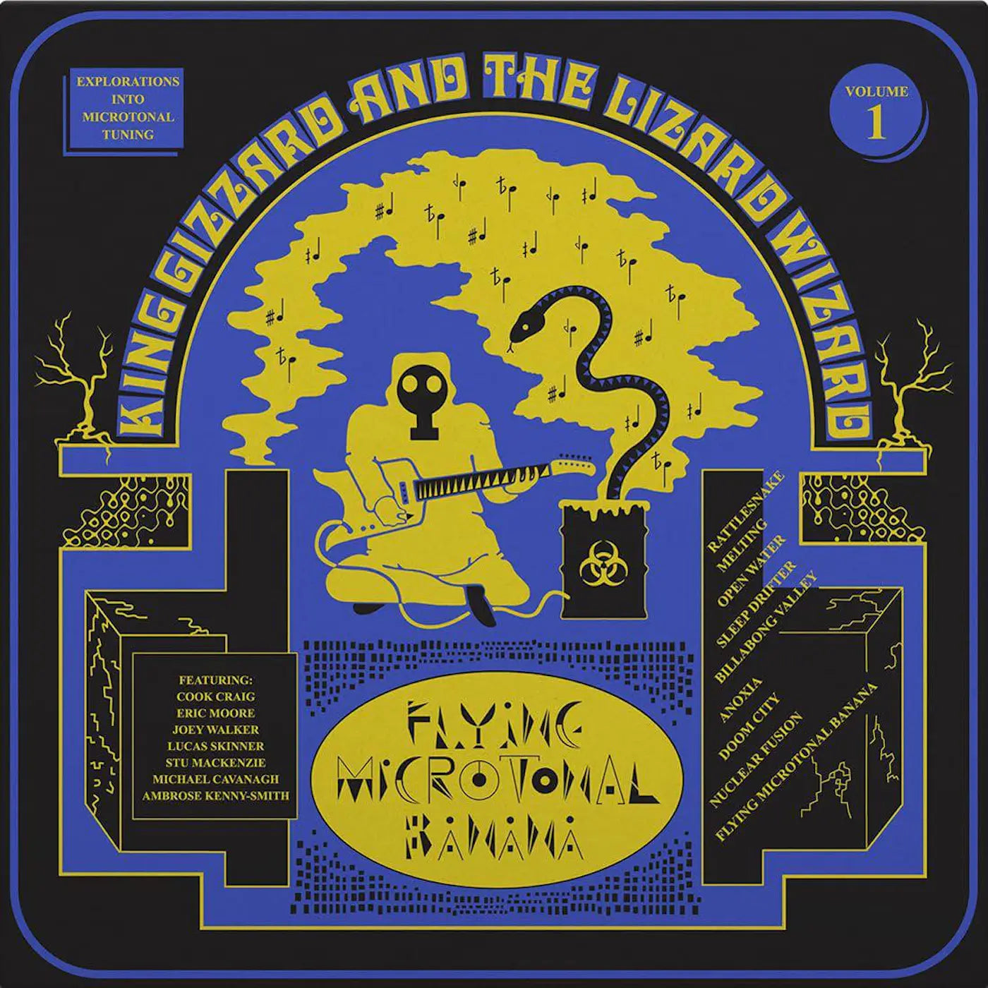 King Gizzard & The Lizard Wizard - Flying Microtonal Banana [Randomly Colored Recycled Vinyl]