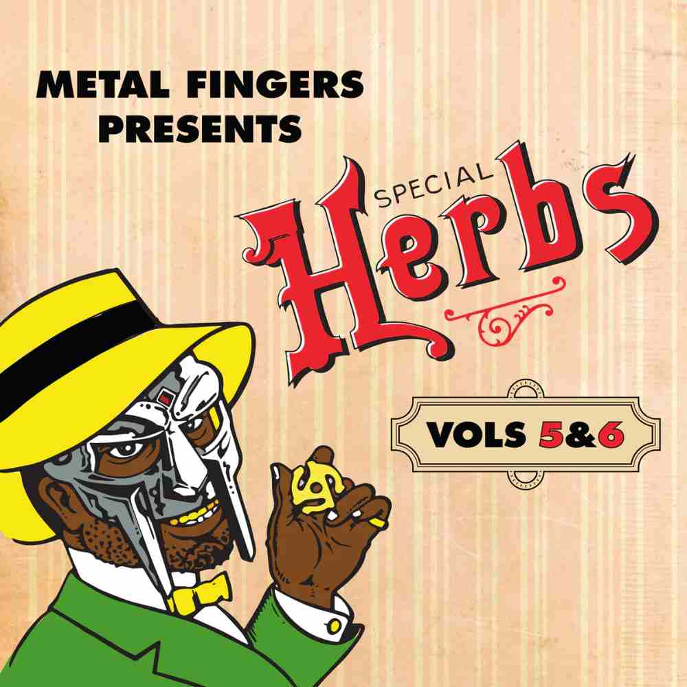 MF DOOM - Metal Fingers Presents: Special Herbs Vol. 5 & 6' [2LP] [Apple Red Vinyl]