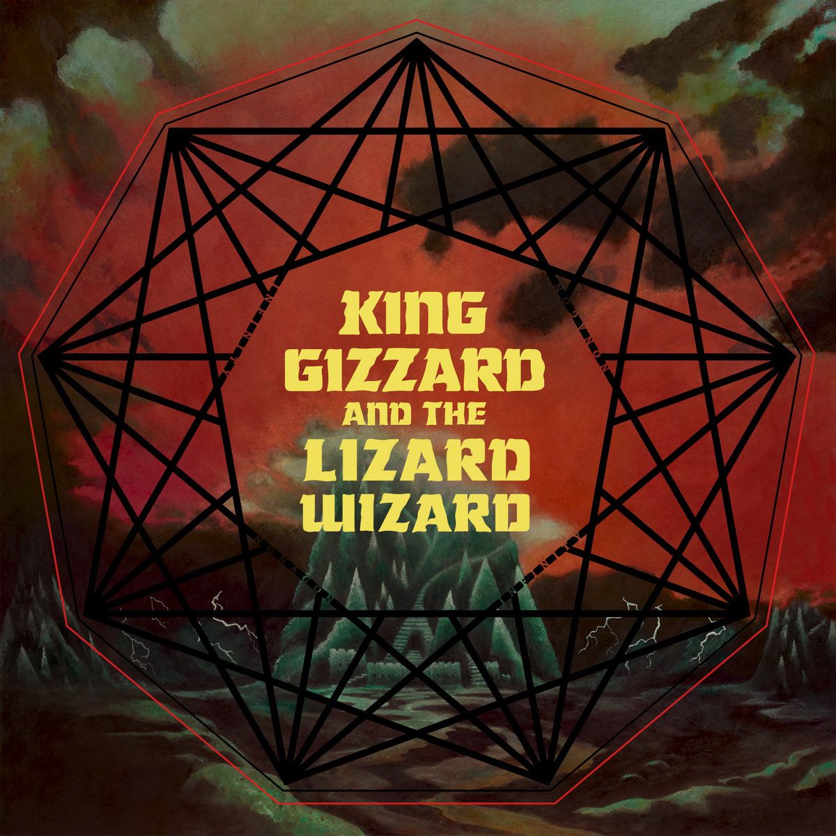 King Gizzard And The Lizard Wizard - Nonagon Infinity [Yellow/Red/Black Vinyl] [180 Gr.]